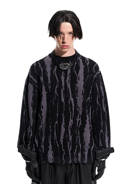 Black Lightening Sweater - PSYLOS 1