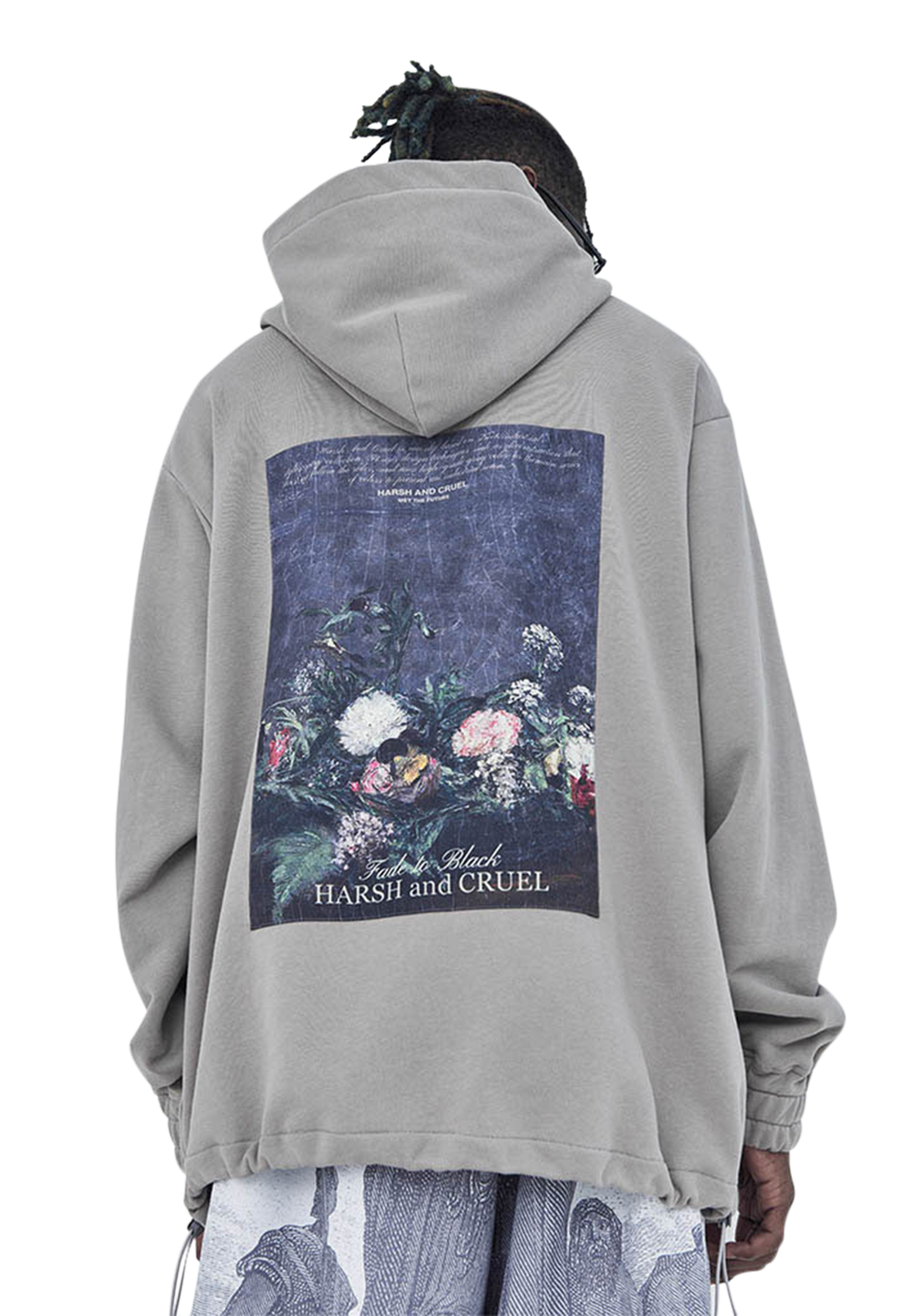Vintage Oil Painting Floral Hoodie - PSYLOS1