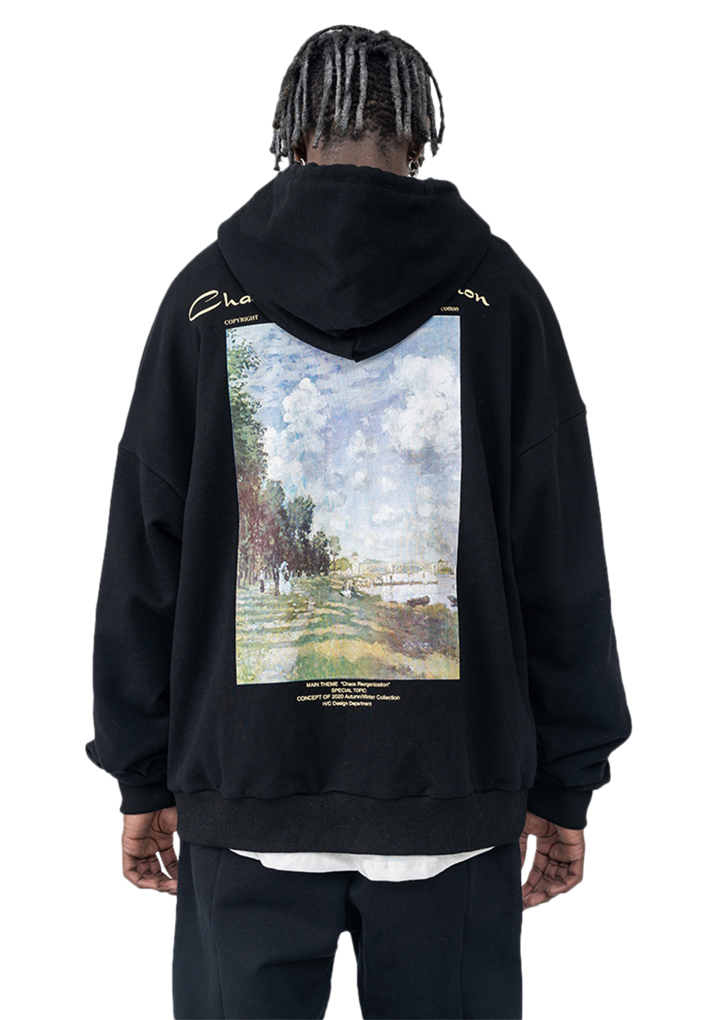 Off white deals oil painting hoodie