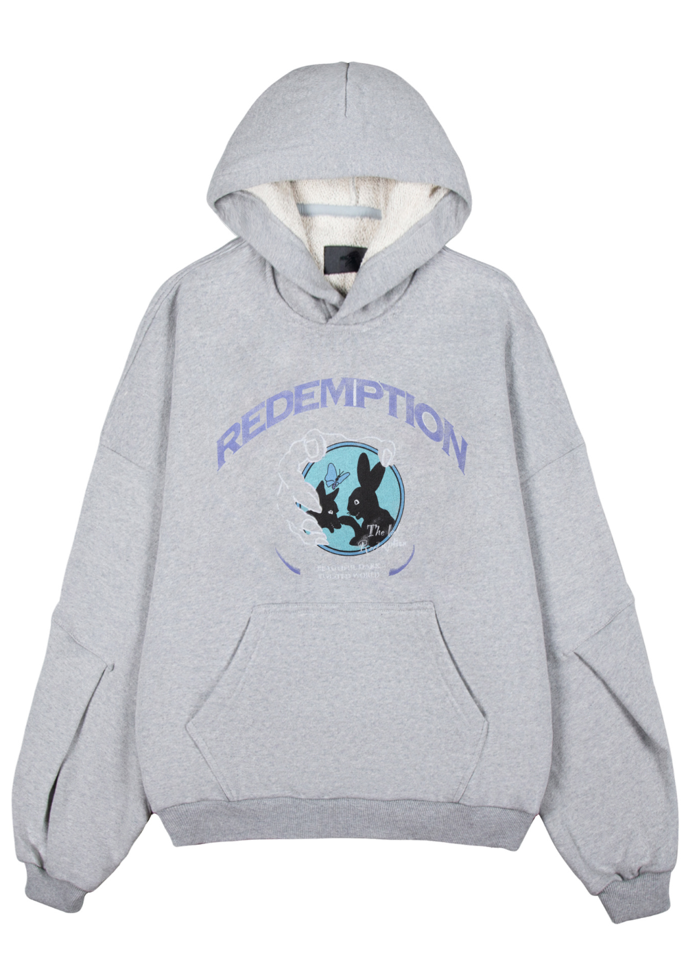 Reflection Hooded Sweatshirt-Grey - PSYLOS 1