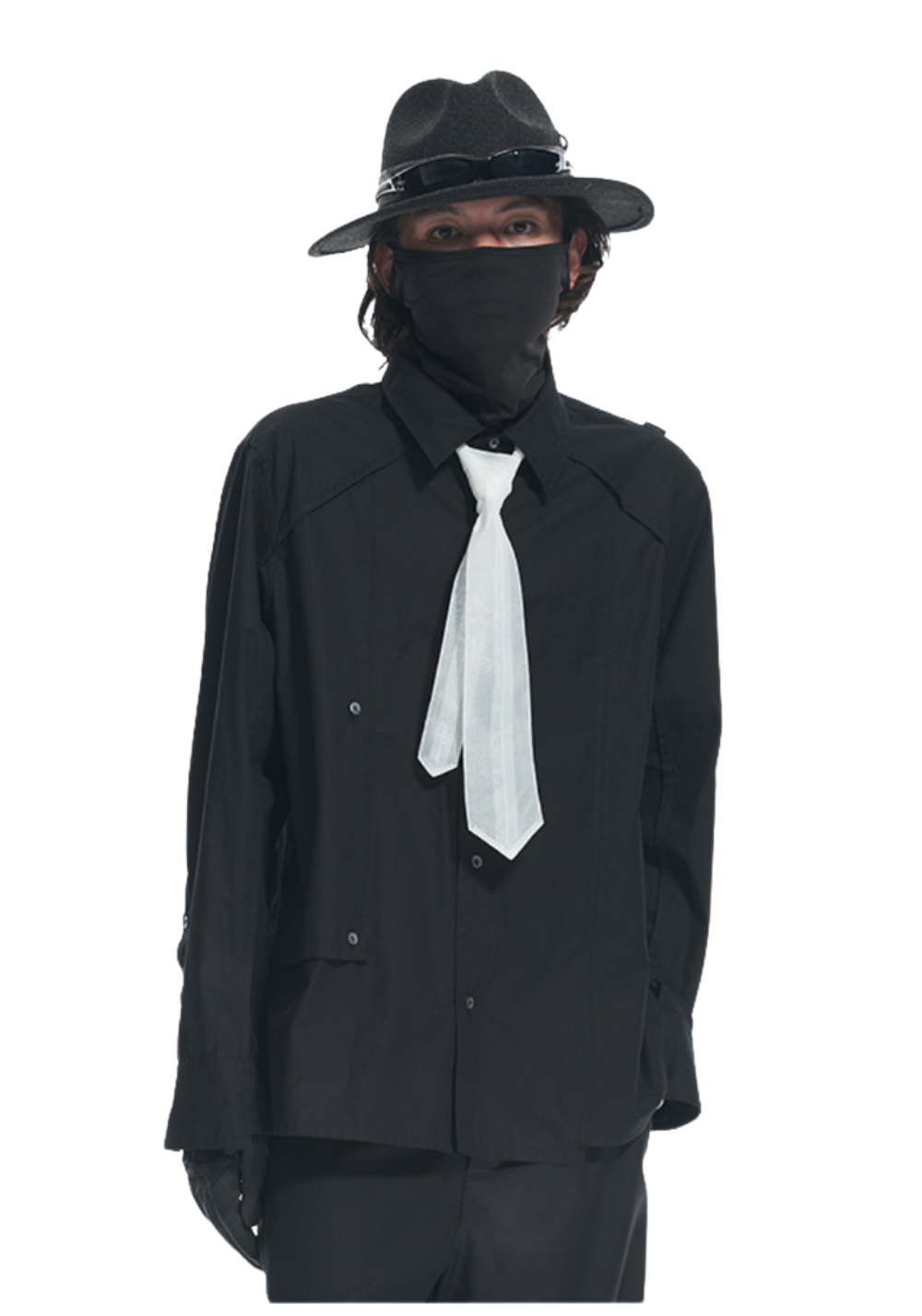 Multi-layered Two-piece Shirt - PSYLOS 1