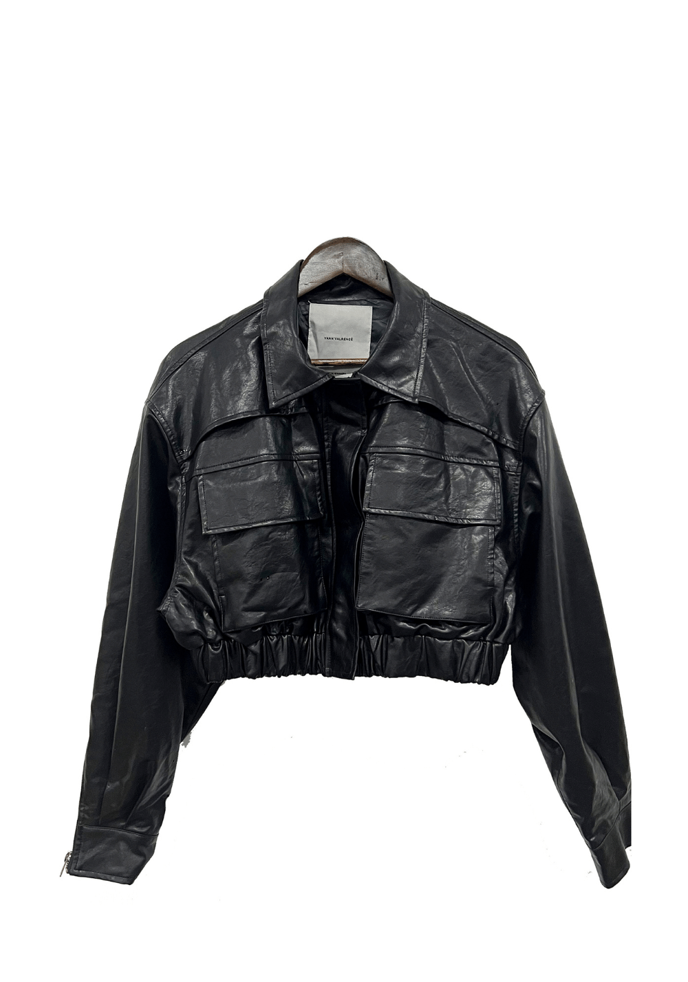 Short Patchwork Leather Jacket - PSYLOS 1, Short Patchwork Leather Jacket, Jacket, VANN VALRENCÉ, PSYLOS 1