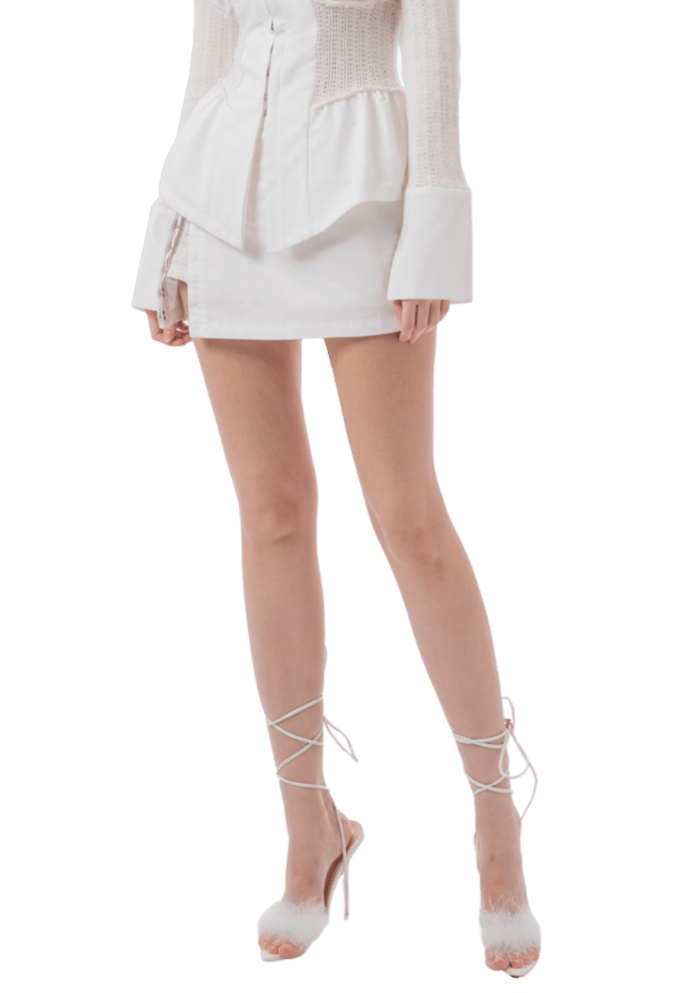 Straight Slit Skirt - PSYLOS 1, Straight Slit Skirt, Dress/Skirt, Jqwention, PSYLOS 1