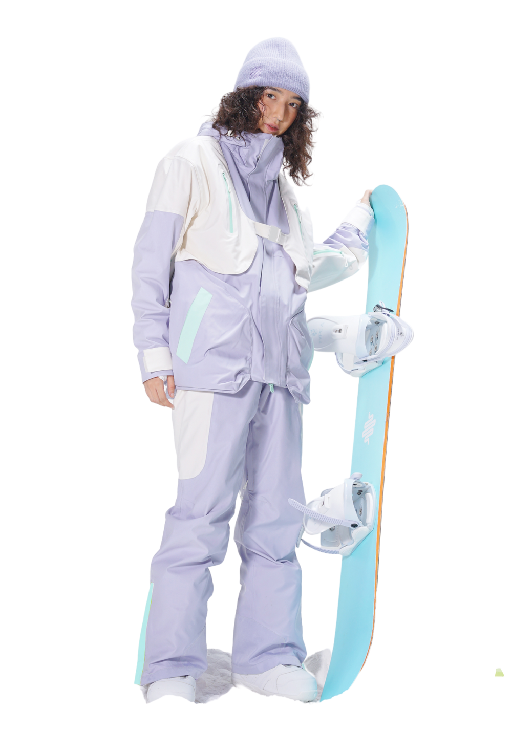 Waterproof Assorted Colors Snowboard Jacket-Purple - PSYLOS 1