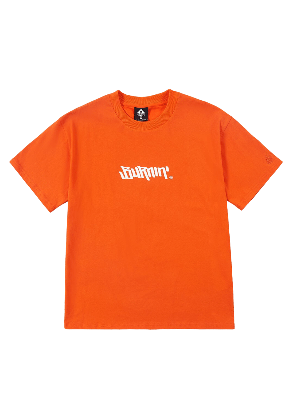 Horizontal Logo Oversized T-Shirt-Orange - PSYLOS 1, Horizontal Logo Oversized T-Shirt-Orange, T-Shirt, Burnin, PSYLOS 1