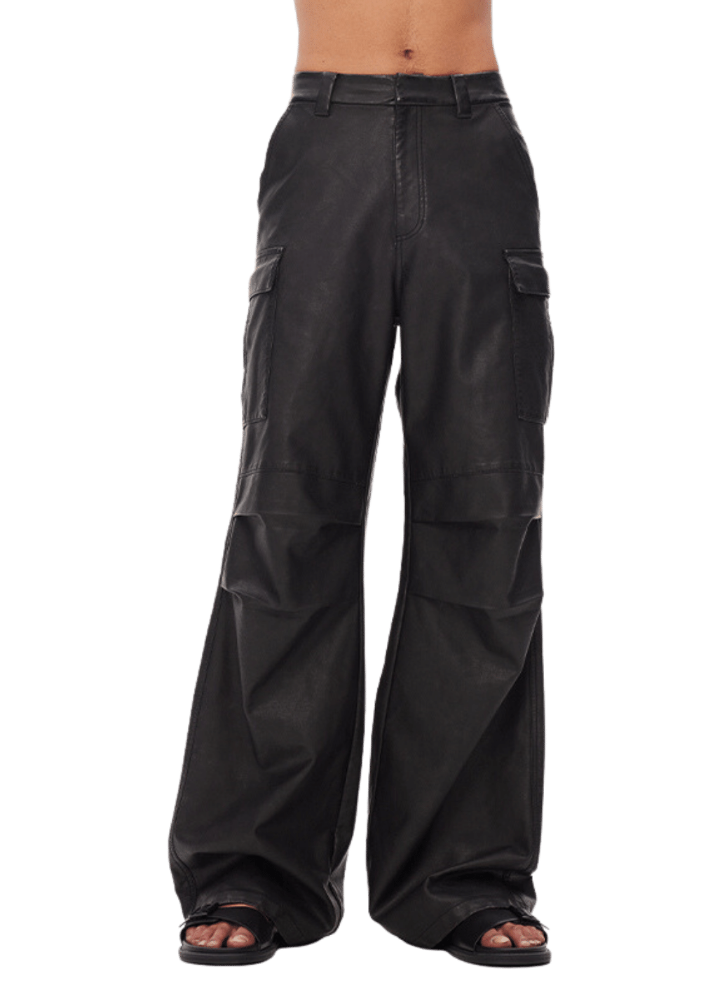 Leather Cargo Pants - PSYLOS 1, Leather Cargo Pants, Pants, TAGLIONI, PSYLOS 1