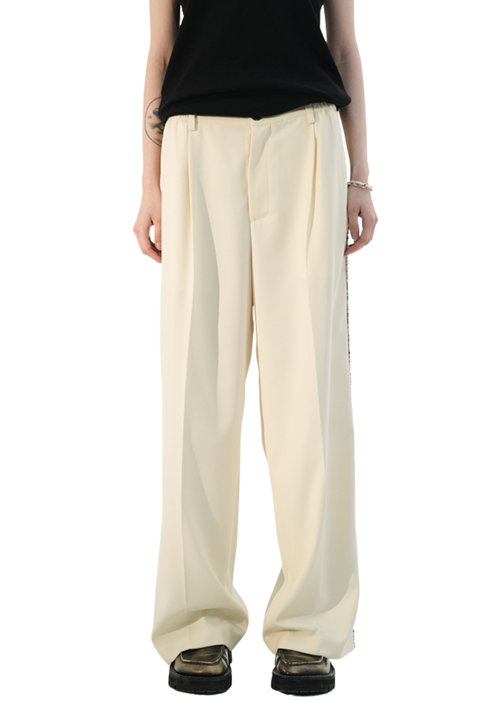 Side Webbing Suit Pants - PSYLOS 1